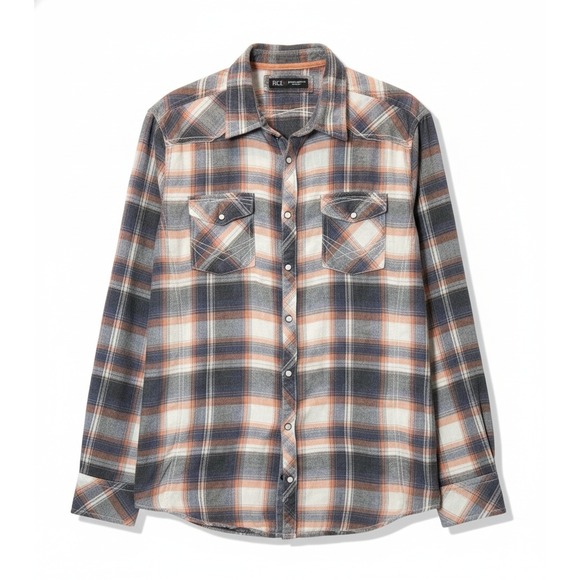 BKE Jeans Other - BKE Buckle Men's X Large Flannel Button Down Shirt Winter Fall Western